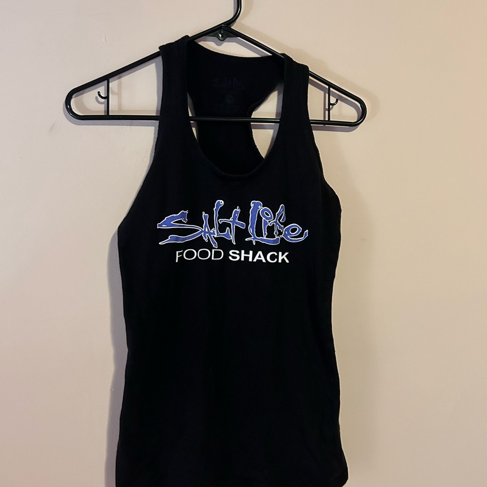 Salt Life Women's Black Racerback Tank